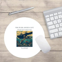 Thumbnail for VINTAGE G4271 - The Pearl Diver's Lift - Designed Mouse Pads design on white round