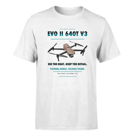 Single-Side Printing — Autel EVO II Dual 640T V3 Double-Side T-Shirt