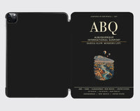 Thumbnail for KK|Albuquerque International Sunport (ABQ) design on black ipad tablet case
