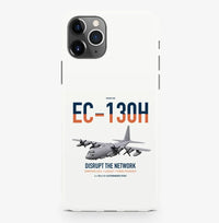 Thumbnail for EC-130H Compass Call design on white magsafe iphone case, for iPhone Pro Max