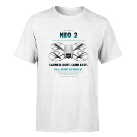 Single-Side Printing — DJI Neo 2 Drone Double-Side T-Shirt