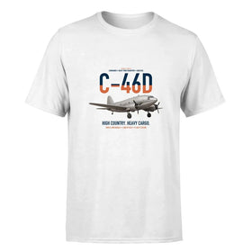 Single-Side Printing — C-46D Commando Double-Side T-Shirt