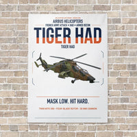 Thumbnail for Airbus Helicopters Tiger HAD vertical canvas print - no frame - white background