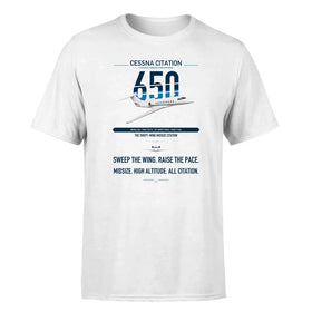 Single-Side Printing — Cessna Citation 650 - Citation III Double-Side T-Shirt