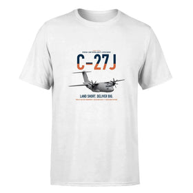 Single-Side Printing — C-27J Spartan Double-Side T-Shirt
