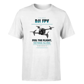 Single-Side Printing — DJI FPV Drone Double-Side T-Shirt