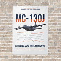 Thumbnail for MC-130J COMMANDO II vertical canvas print - no frame - white background