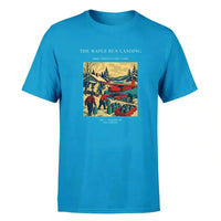 Thumbnail for VINTAGE G4398 - The Maple Run Landing - Premium T-Shirt design on turquoise premium t shirt