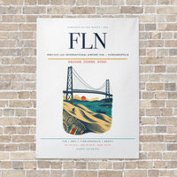 Thumbnail for Hercilio Luz International Airport FLN — Florianopolis vertical canvas print - no frame - white background