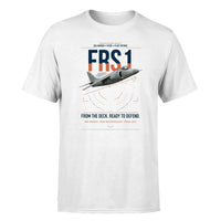 Thumbnail for British Aerospace Sea Harrier FRS.1 design on white t-shirt, single-side print