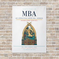 Thumbnail for Moi International Airport MBA — Mombasa vertical canvas print - no frame - white background