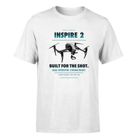 Single-Side Printing — DJI Inspire 2 Drone Double-Side T-Shirt