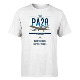Single-Side Printing — Piper PA-28 Cherokee Double-Side T-Shirt