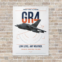 Thumbnail for Panavia Tornado GR4 vertical canvas print - no frame - white background