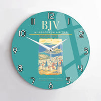 Thumbnail for Milas-Bodrum Airport BJV Wall-Clock No-Frame - Turquoise