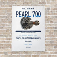 Thumbnail for PEARL 700 vertical canvas print - no frame - white background