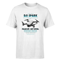 Thumbnail for DJI Spark design on white single side