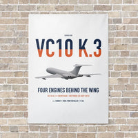 Thumbnail for Vickers VC10 K.3 vertical canvas print - no frame - white background