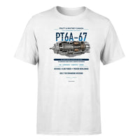 Thumbnail for PT6A-67 design on white single side