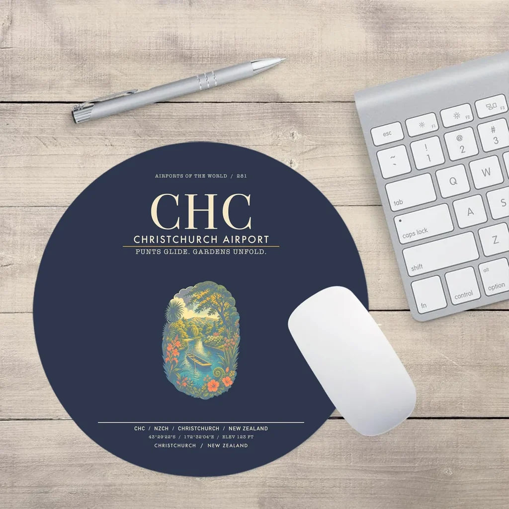 Christchurch Airport CHC - Navy Blue