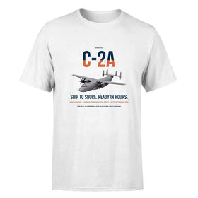 Single-Side Printing — C-2A Greyhound Double-Side T-Shirt