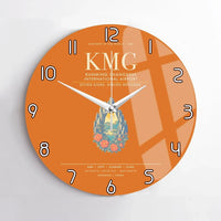 Thumbnail for Kunming Changshui International Airport KMG Wall-Clock No-Frame - Orange