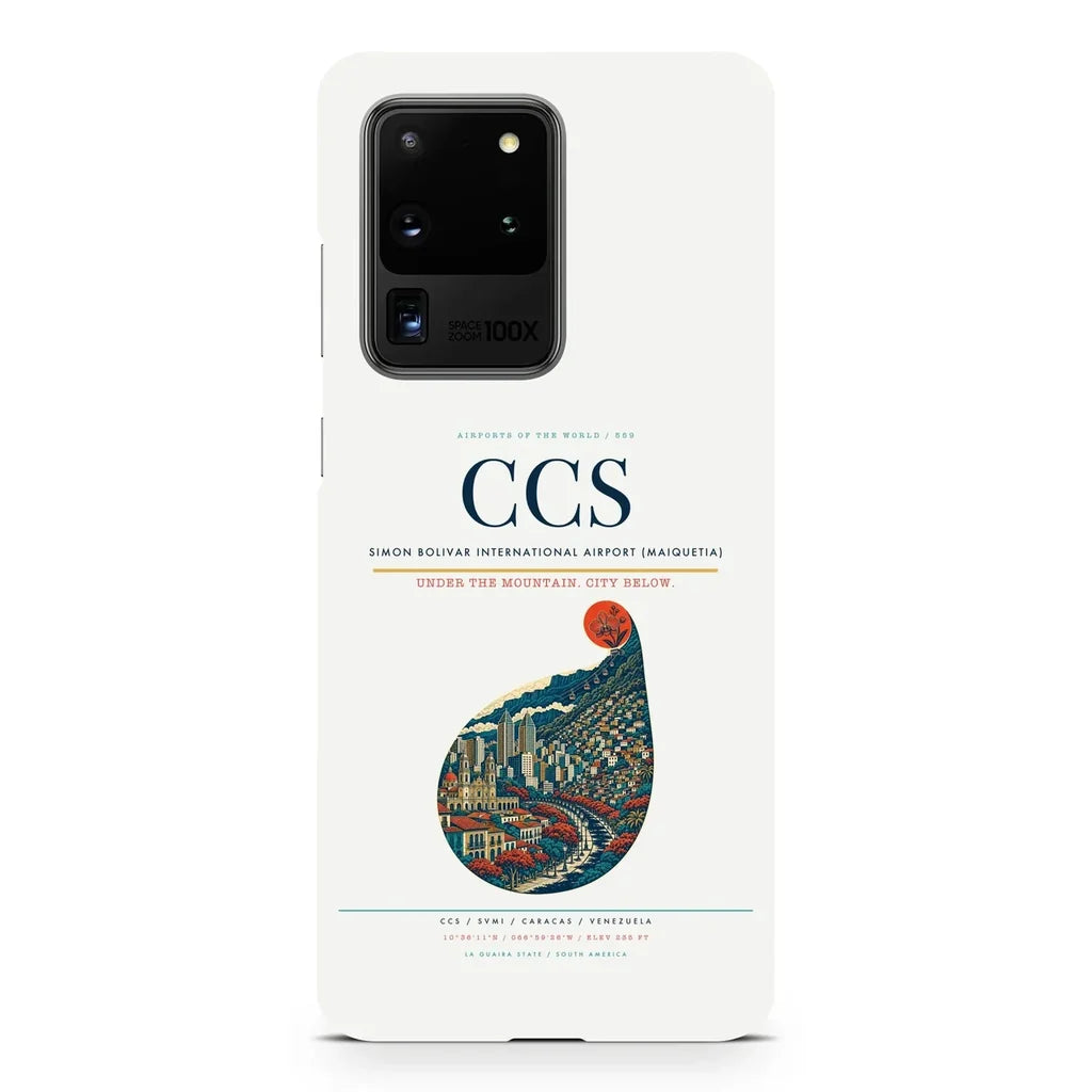 Simon Bolivar International Airport (Maiquetia) CCS Samsung Case - White
