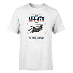 Single-Side Printing — Boeing MH-47G Chinook Double-Side T-Shirt