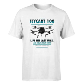 Single-Side Printing — DJI FlyCart 100 Drone Double-Side T-Shirt