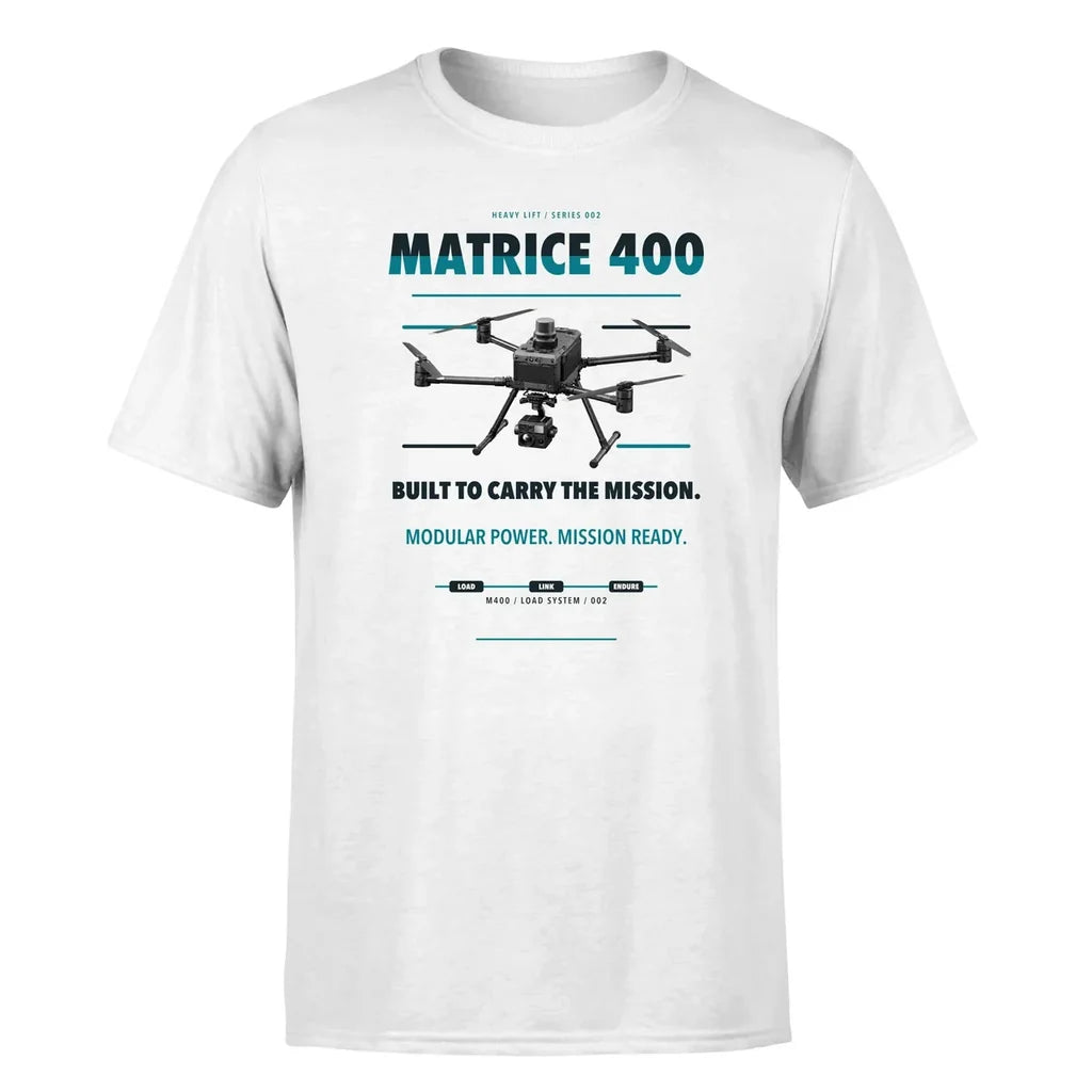 DJI Matrice 400 design on white single side