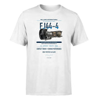 Thumbnail for FJ44-4 design on white single side