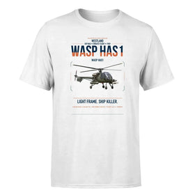 Single-Side Printing — Westland Wasp HAS1 Double-Side T-Shirt