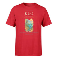 Thumbnail for Kuopio Airport (KUO) T-Shirt single-side front print in Red | kuopio-airport-kuo-double-side-t-shirt