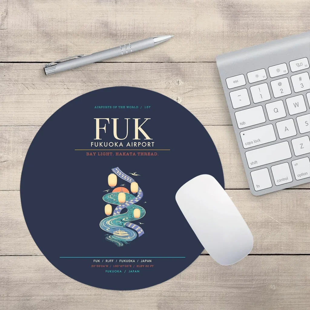 Fukuoka Airport FUK - Hakata Lantern Bay Weave - Navy Blue