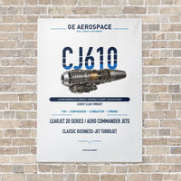 Thumbnail for CJ610 vertical canvas print - no frame - white background