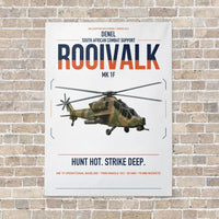 Thumbnail for Denel Rooivalk Mk 1F vertical canvas print - no frame - white background