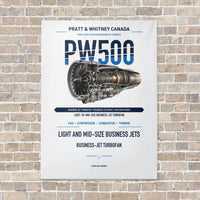 Thumbnail for PW500 vertical canvas print - no frame - white background
