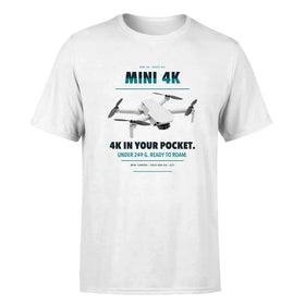 Single-Side Printing — DJI Mini 4K Drone Double-Side T-Shirt