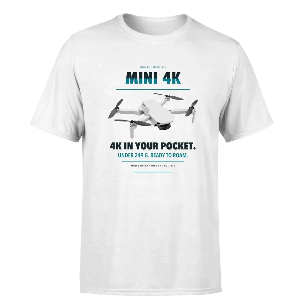 DJI Mini 4K design on white single side