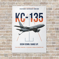 Thumbnail for KC-135 STRATOTANKER vertical canvas print - no frame - white background