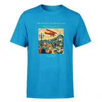 Thumbnail for VINTAGE G4476 - The Seawall Promenade Pass - Premium T-Shirt design on turquoise premium t shirt