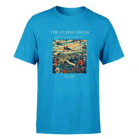 Thumbnail for VINTAGE G4001 - The Flying Field - Premium T-Shirt design on turquoise premium t shirt