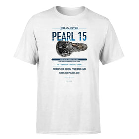Single-Side Printing — Rolls-Royce PEARL 15 Engine Double-Side T-Shirt