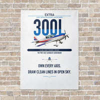 Thumbnail for Extra 300L vertical canvas print - no frame - white background