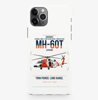 Thumbnail for Sikorsky MH-60T Jayhawk design on white magsafe iphone case, for iPhone Pro Max