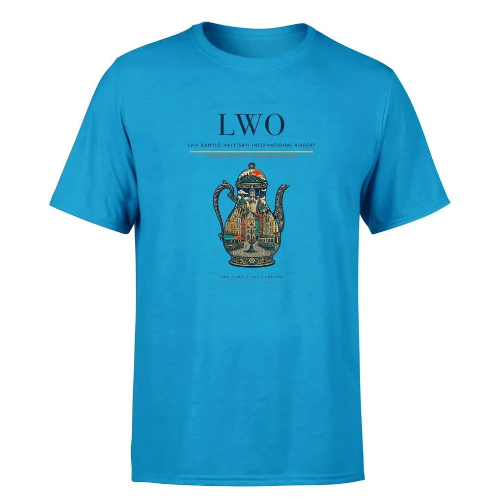 Lviv Airport (LWO) Premium T-Shirt Turquoise