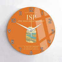 Thumbnail for Long Island MacArthur Airport ISP Wall-Clock No-Frame - Orange