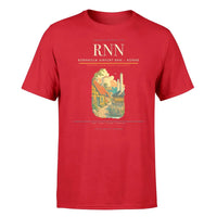 Thumbnail for Bornholm Airport (RNN) T-Shirt single-side front print in Red | bornholm-airport-rnn-double-side-t-shirt