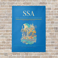 Thumbnail for Salvador - Deputado Luis Eduardo Magalhaes International Airport SSA - Canvas No Frame - Turquoise