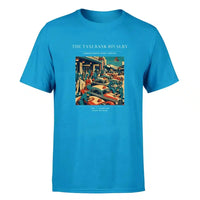 Thumbnail for VINTAGE G4376 - The Taxi Rank Rivalry - Premium T-Shirt design on turquoise premium t shirt